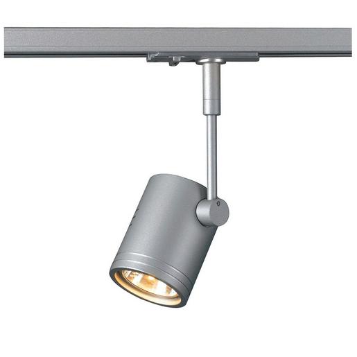 1~ BIMA SINGLE QPAR51 grau BIMA, Spot für Hochvolt-Stromschiene 1Ph