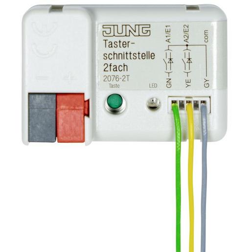 2076-2 T KNX Tasterschnittstelle 2fach