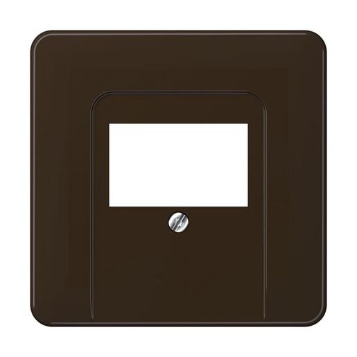 CD 569 T BR Abdeckung für TAE-Anschlussdosen 1fach,