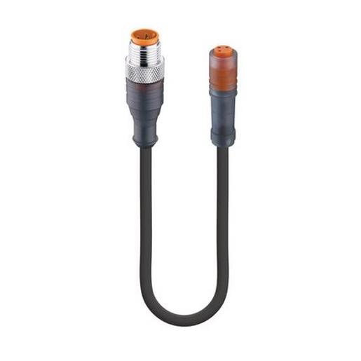 RST 3-RKM 3-224/1 M Cordsets, Sensor-Sensor, M12-M8, M8-M12
