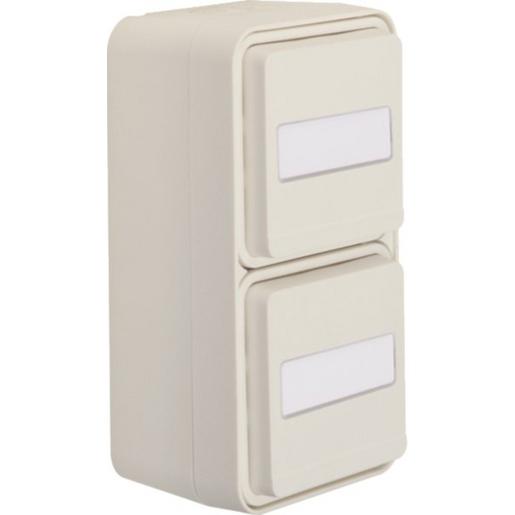 47703552 Steckd. SCHUKO 2f senk KD erh.BS W.1 pw