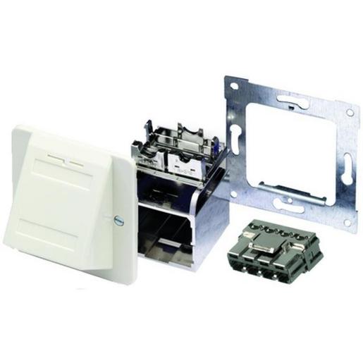 1711875-1 DIN 68x68 angled /A AMP CO Outlet kit