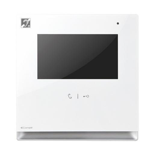 6601W/BM Innenstation Video, Icona, T-Spule, weis