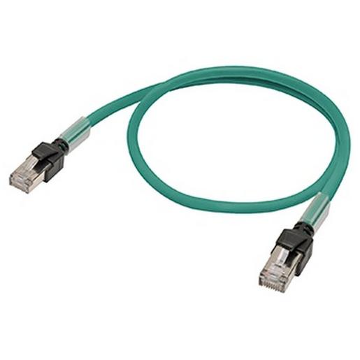 XS6W-6LSZH8SS50CM-G Ethernet Patch-Kabel, F/UTP, Cat.6A, 0,5