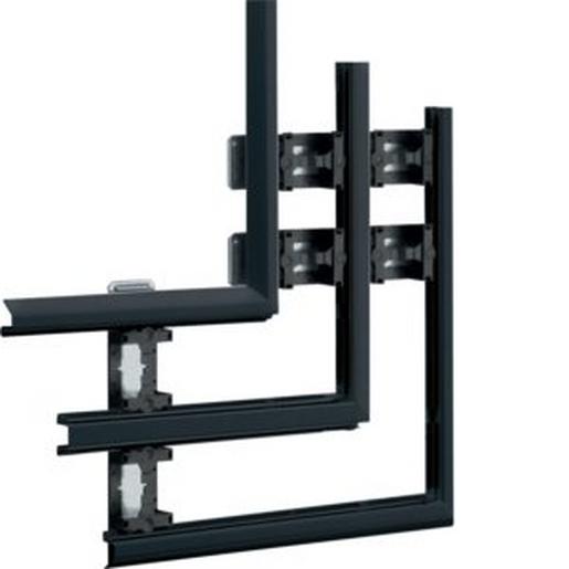 BKIS121305D9011 Flachwinkel BKIS 12,5x230 OT 2x80 gschw