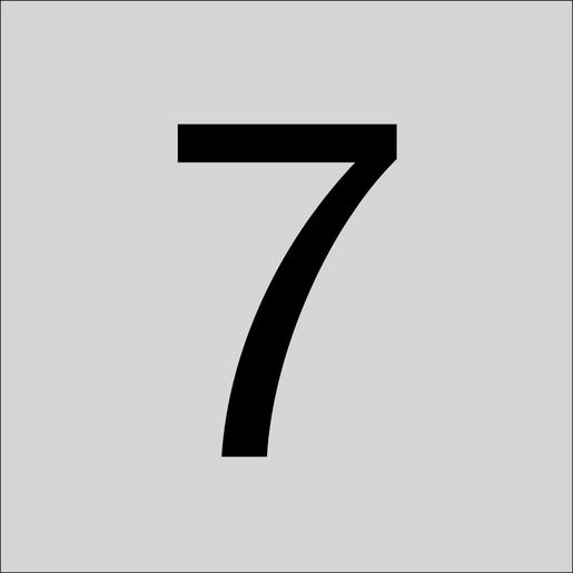 99220.003.7 Folienziffer H 40 mm, Ziffer 7