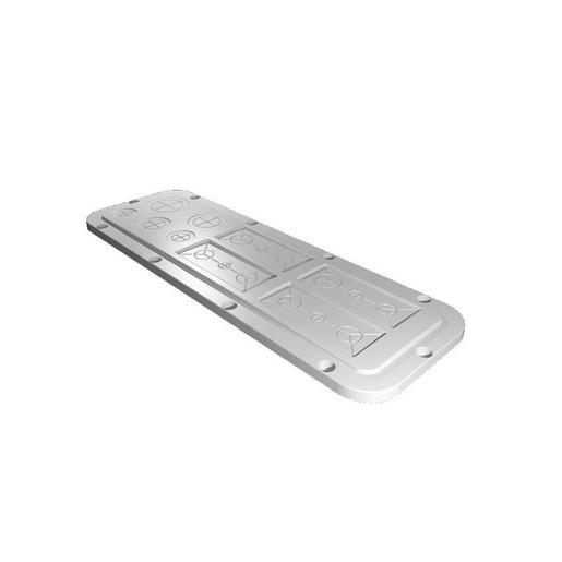 SZ 2563.200 Kunststoff-Flanschplatte, modular, metri