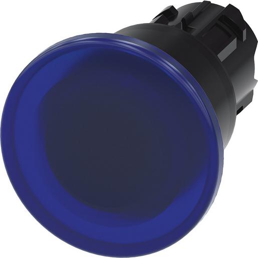 3SU1001-1BA50-0AA0 Pilzdrucktaster, beleuchtet, 22mm, rund,