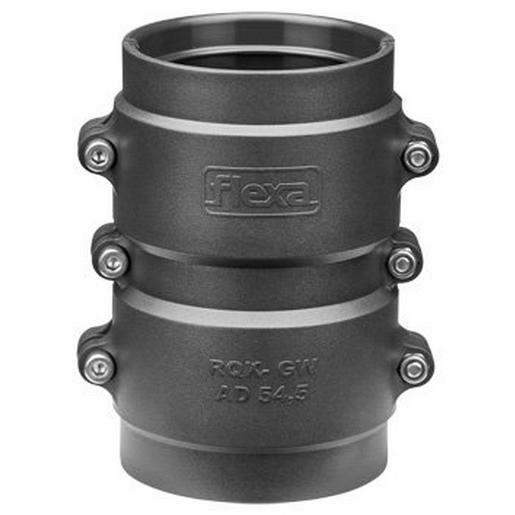 RQK-GW-PA, OD1 54.5, OD2, 54.5 Reparaturmuffe zweiteilig, bestehend aus