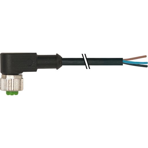 7000-12321-6130500 M12 Bu. 90° A-kod. freies Ltg-ende