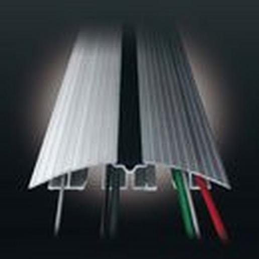 7443000412 Bodenkanal 200 cm, inkl. 8 Cable Clips