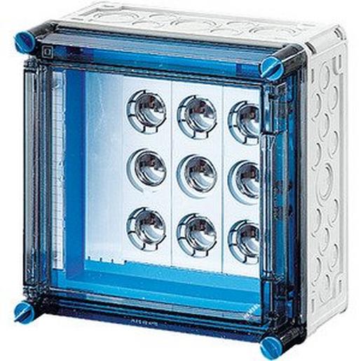 Mi 3262 Mi-Sicherungsgehäuse, 3x3x63A, DIII, E33