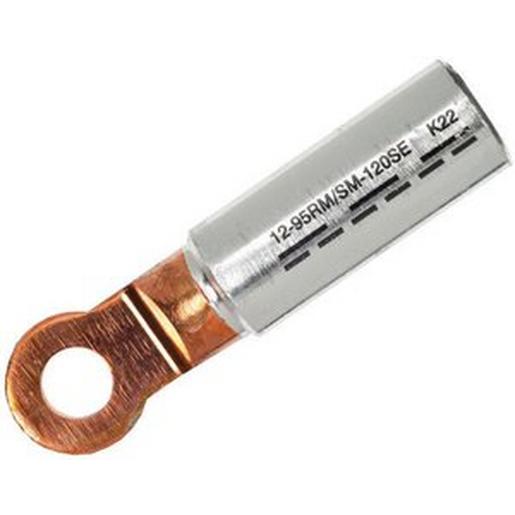 ICALCU168 Al/Cu Presskabelschuh DIN 46329, 16qmm r