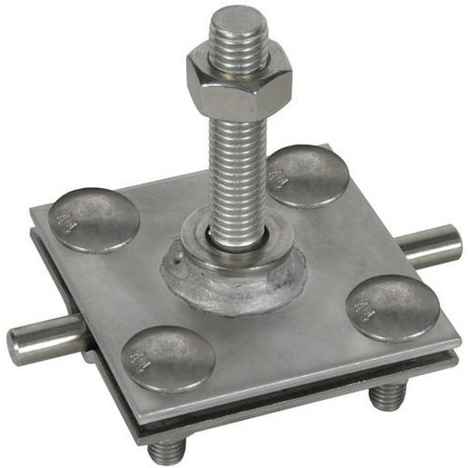 AK 7.10 FL40 GBM12X55 V4A Anschlussklemme f. Erdungsfestpunkt M12