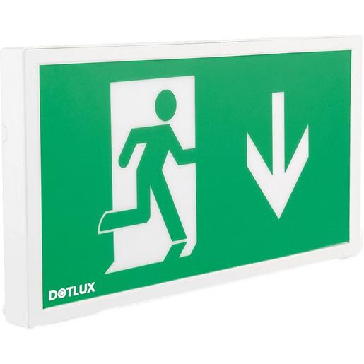 3649 DOTLUX LED-Rettungsleuchte EXITflat mit