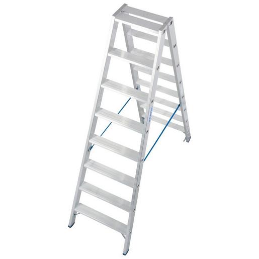 124760 STABILO Stufen-DoppelLeiter 2x8 Stufen
