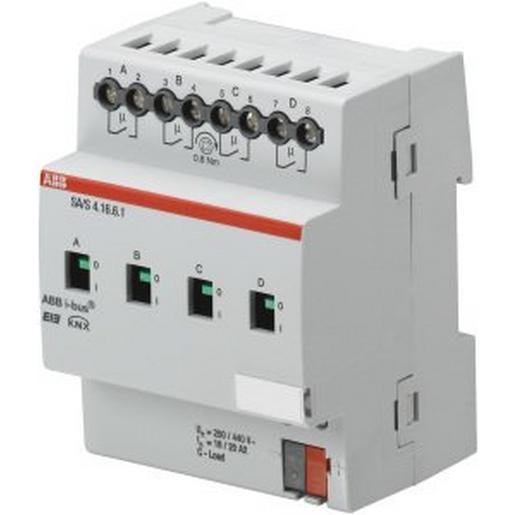 SA/S4.16.6.1 Schaltaktor, 4f 16-C, I-Det