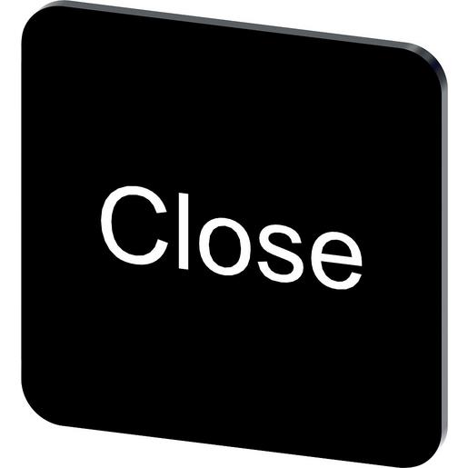 3SU1900-0AF16-0DX0 Bezeichnungsschild 22x22mm, Schild schwa