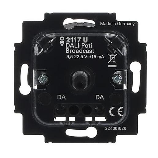 2117 U Busch-Drehdimmer UP, DALI