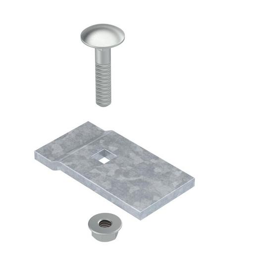 KKS 60 4 FT Klemmstück für Kabelrinne 60x30 Stahl ta