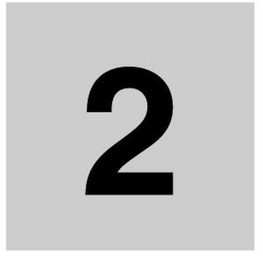 82LQ25 Einlegeschild, transparent, 2