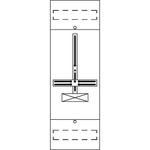 FD15H1 FD15H1 Zählerfeld ohne Verdrahtung mit D