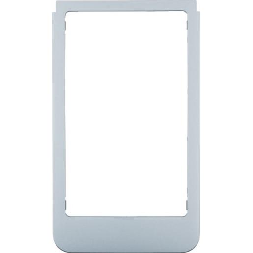 13206094 Designrahmen rund, groß alu matt, lack.