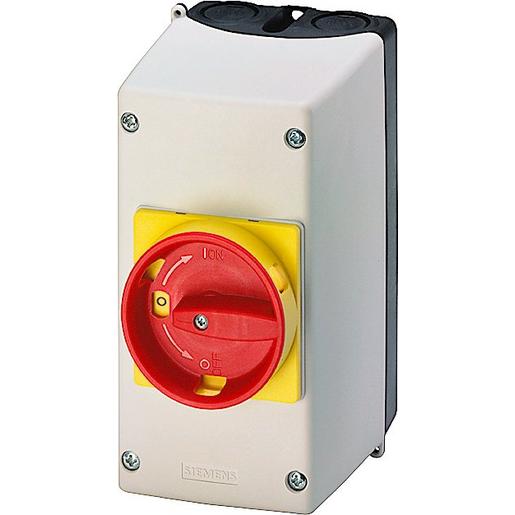 3RV1923-1FA00 Isolierstoff-Aufbaugeh. mit Not-AUS-Dreh