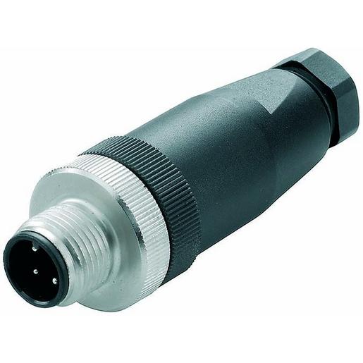 SAIS-4/7 Steckverbinder, Stift, gerade, Schrauban