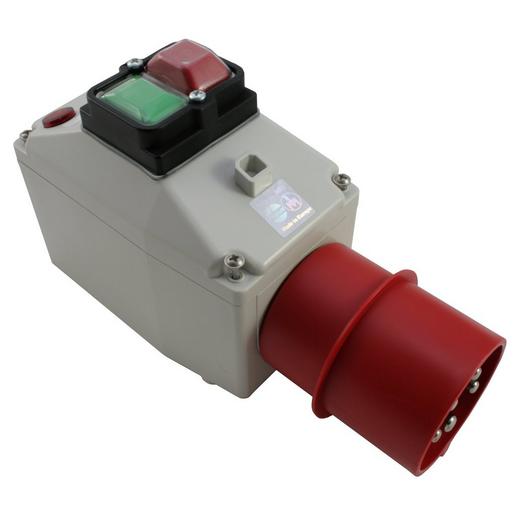 207P044 Motorschutzstecker CEE 32A, Leergehäuse