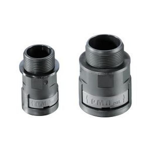 BVND-M12MGT Anschlussarmaturen gerade M12 Polyamid 6