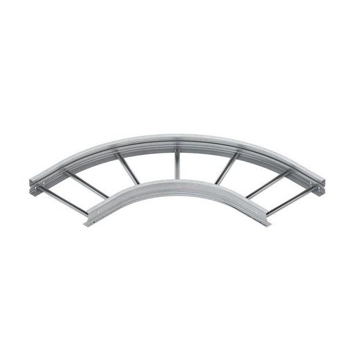 WSBR 105.600 Bogen 90° für WSL, 105x600 mm, rund, ges