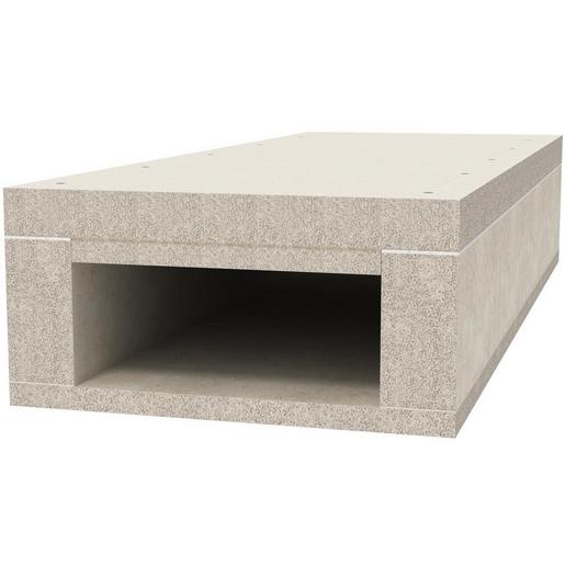 BSK 121026 Brandschutzkanal I120/E90 105x260 Glasfa