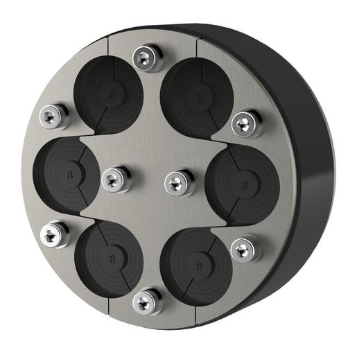 HRD125 SG 6x6-31 b40 A2/EPDM55 Standard-Ringraumdichtung mit Segmentrin