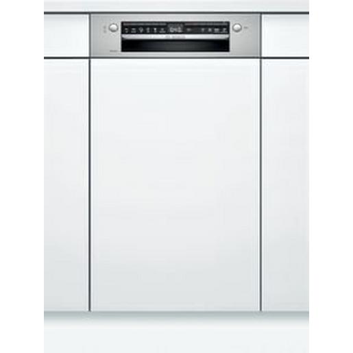 SRI4HKS53E Spüler teilintegriert 45cm Edelstahl, Se