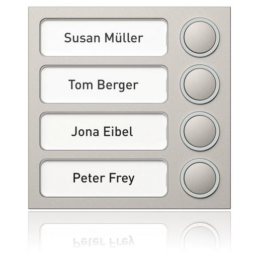 1875430 Portier Tastenmodul 4 WE, titan