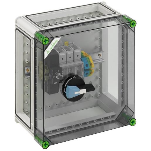 GTE 210 Trennschaltergehäuse, Schutzart IP65, Sc