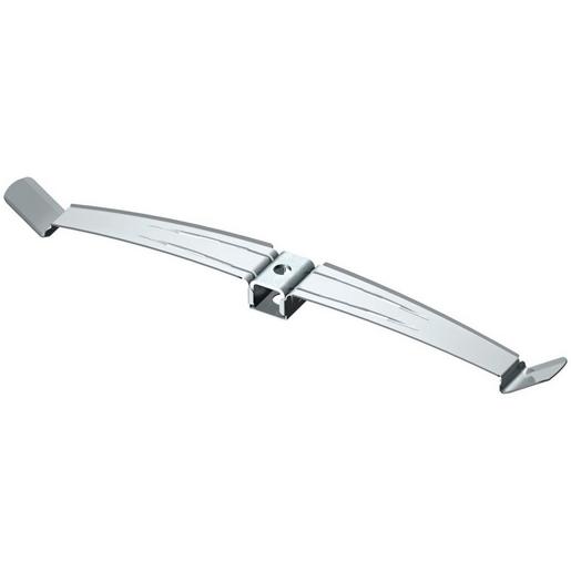 2033 M A2 Kabelklammer 2x8 NYM3x1,5 Edelstahl, ros