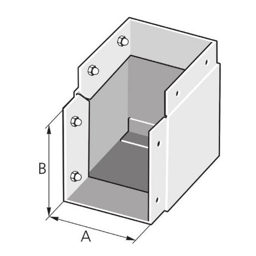 EVI 50/ 50 S Eckverbinder innen