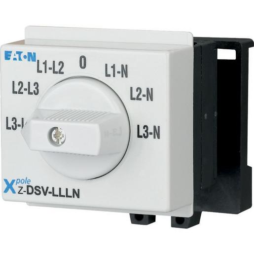 Z-DSV-LLLN Drehschalter, Voltmeter L+N, L1 - N3...