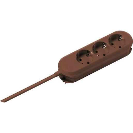 388.471 SMART 3xCEE7/3 braun Strom 3,0m CEE7/7