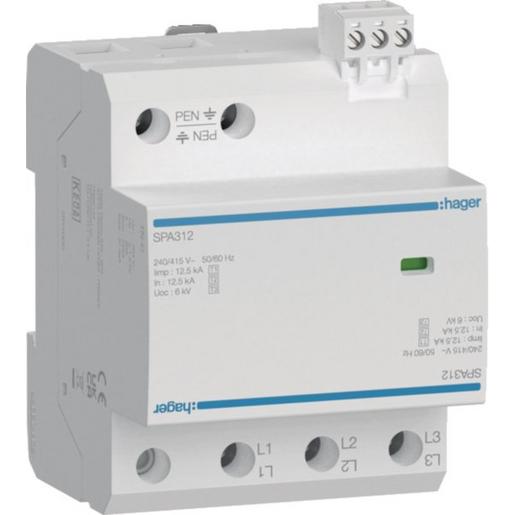 SPA312 Überspan. T1+T2+T3 3P 12.5kA FM TN-C