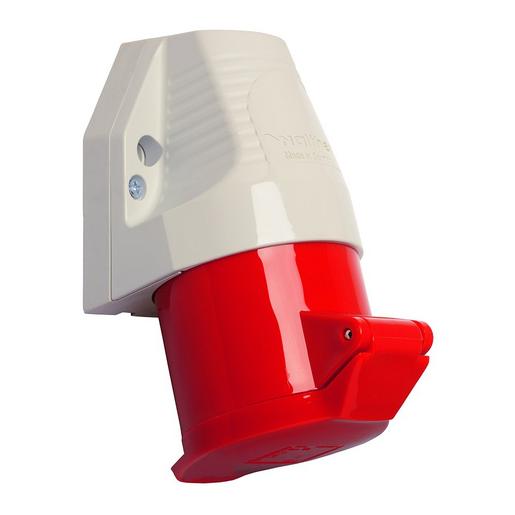 130 Wandsteckdose zur Außenbefestigung 32A 5