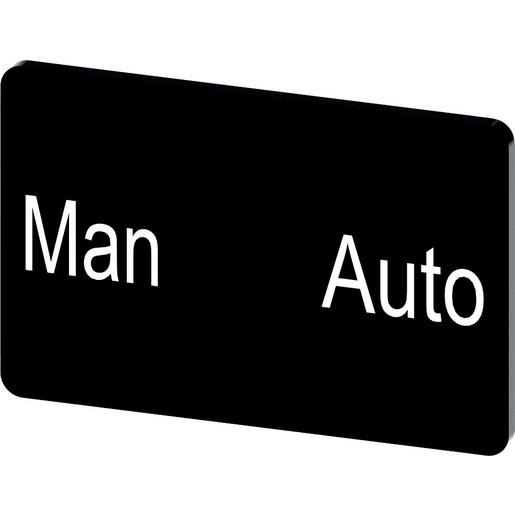 3SU1900-0AD16-0EA0 Bezeichnungsschild 17,5x27mm, Schild sch