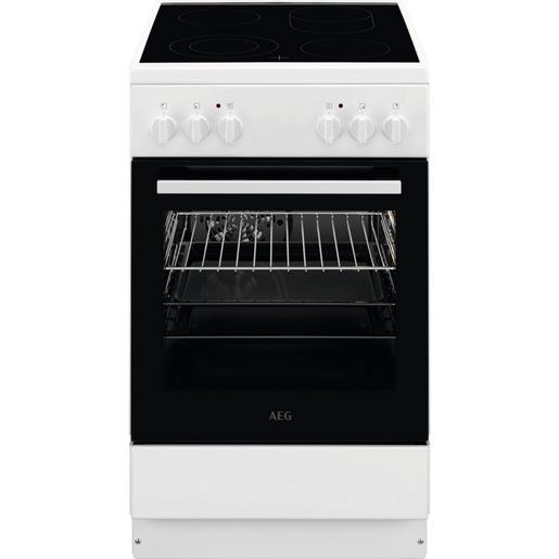 CCB54081BW Standherd 50cm mit Glaskeramik-Kochfeld,