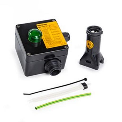 JBS-100-L-E Integ. Anschlusskast., 1 Einführ. m. grü