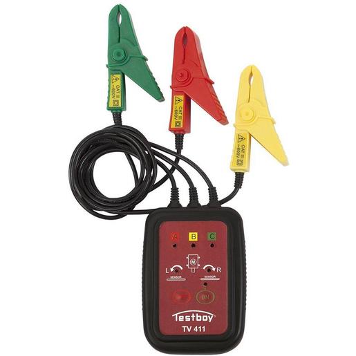 Testboy TV 411 Kontaktloser Drehfeld- und Rotationstest