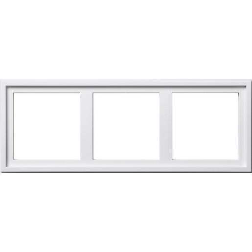 131303 Montageadapter 3f Gira E2 Reinweiß