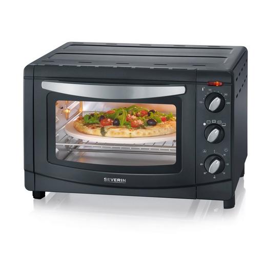 TO2061 Toastofen mit Umluftfunktion, schwarz-si