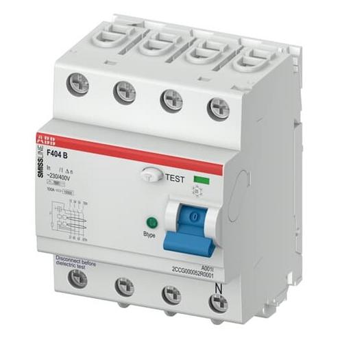 F404B-25/0.3 F404B-25/0.3 RCCB, Typ B, Smissline Fehl
